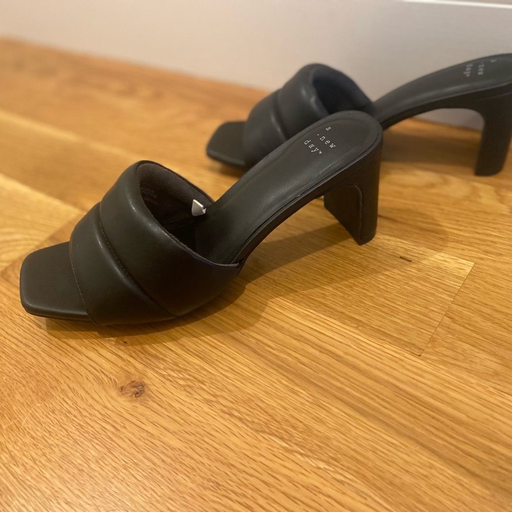 Black heels